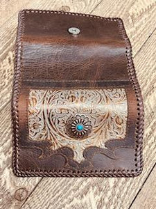 Leather Western Wallet